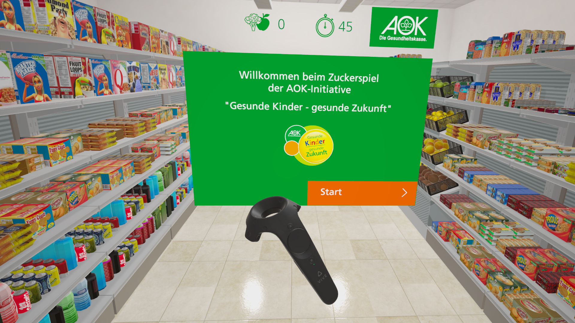 Screencapture AOK VR Spiel
